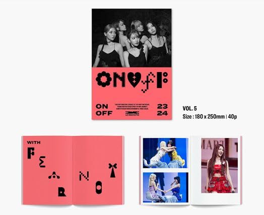 Amazon.co.jp: ONLINE特典 LE SSERAFIM ON OFF 23 24 ルセラフィム公式